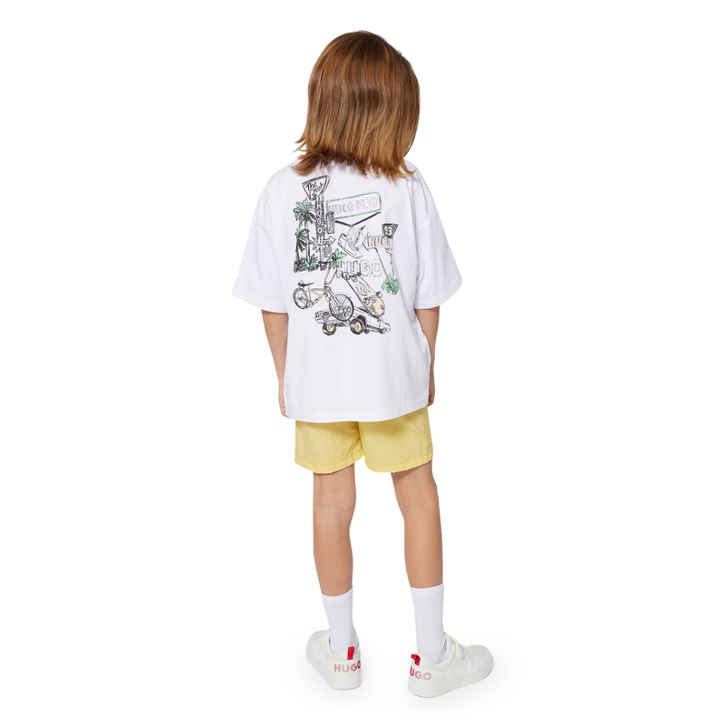 Deportivas cordones y velcro HUGO 
                    NI&Ntilde;O