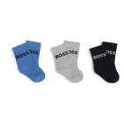 Pack de 3 pares de calcetines BOSS 
                    NI&Ntilde;O