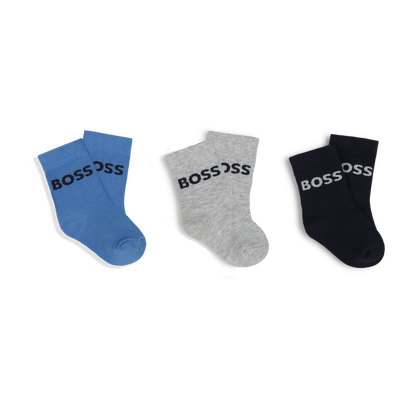 Pack de 3 pares de calcetines BOSS NI&Ntilde;O