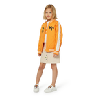 Falda de algod&oacute;n con insignias KENZO KIDS 
                    NI&Ntilde;A
