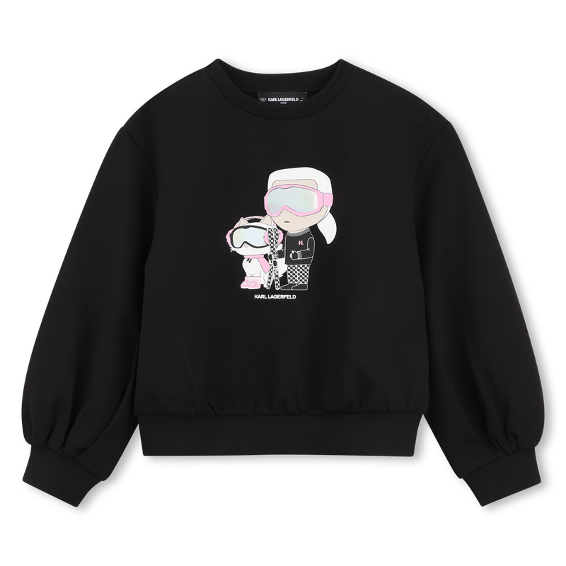 Sudadera KARL LAGERFELD KIDS 
                        NI&Ntilde;A
