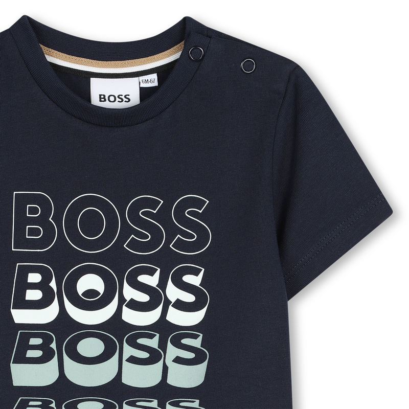 Camiseta de manga corta BOSS 
                        NI&Ntilde;O