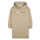 Vestido con capucha de forro polar MICHAEL KORS 
                    NI&Ntilde;A