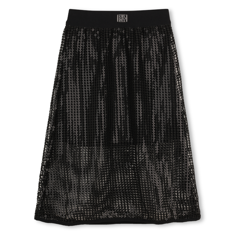 FALDA LARGA DKNY 
                        NI&Ntilde;A