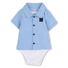 Conjunto de camisa y pantal&oacute;n corto TIMBERLAND 
                    NI&Ntilde;O