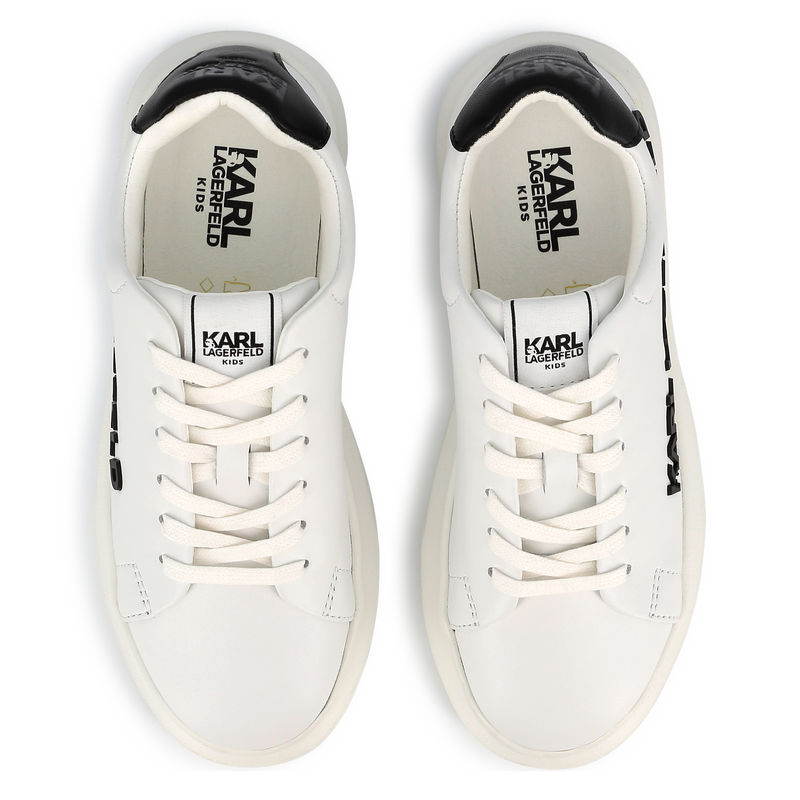 Zapatillas de cuero KARL LAGERFELD KIDS 
                        UNISEXO