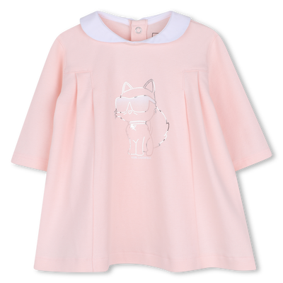 Vestido de manga larga KARL LAGERFELD KIDS NI&Ntilde;A