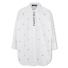 Vestido camisero KARL LAGERFELD KIDS 
                    NI&Ntilde;A