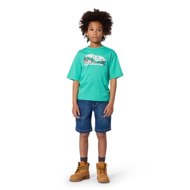 Juego de 2 pares de calcetines TIMBERLAND 
                        NI&Ntilde;O