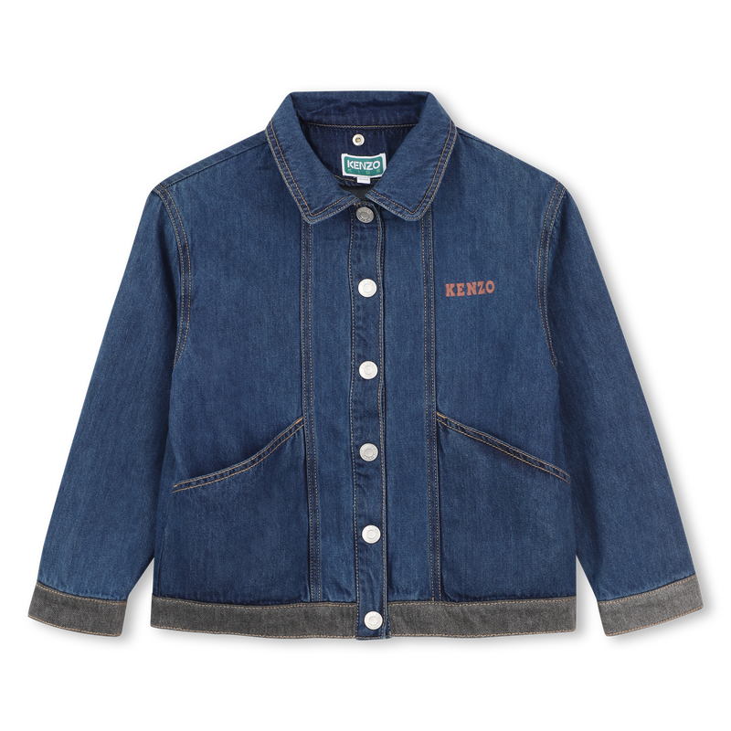 Chaqueta de mezclilla KENZO KIDS 
                        NI&Ntilde;A