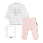 Conjunto de vestido y pantal&oacute;n KARL LAGERFELD KIDS 
                    NI&Ntilde;A
