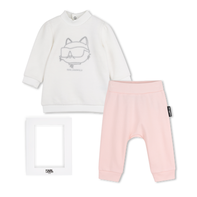 Conjunto de vestido y pantal&oacute;n KARL LAGERFELD KIDS NI&Ntilde;A