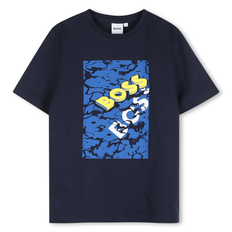 CAMISETA DE MANGA CORTA BOSS 
                        NI&Ntilde;O
