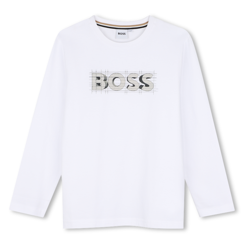 Camiseta de manga larga BOSS 
                        NI&Ntilde;O