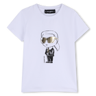 Camiseta de manga corta, BLANCO, hi-res