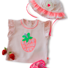 Sombrero con frunces BILLIEBLUSH 
                    NI&Ntilde;A