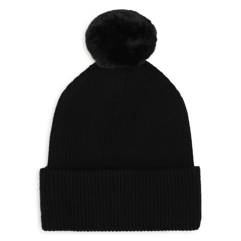 Conjunto de gorro y bufanda. KARL LAGERFELD KIDS 
                        NI&Ntilde;A