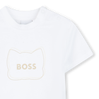 Conjunto camiseta + sudadera + pantal&oacute;n corto BOSS 
                    NI&Ntilde;O