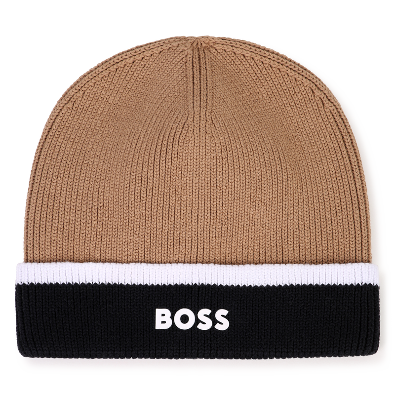 Gorro de punto BOSS 
                        NI&Ntilde;O