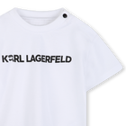 Conjunto de camiseta y ba&ntilde;ador KARL LAGERFELD KIDS 
                    NI&Ntilde;O