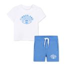 Conjunto de camiseta y pantal&oacute;n corto TIMBERLAND 
                    NI&Ntilde;O