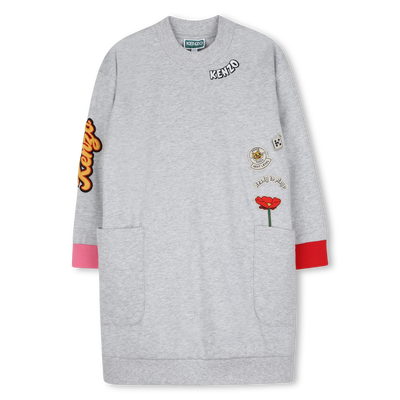 Vestido de manga larga KENZO KIDS NI&Ntilde;A