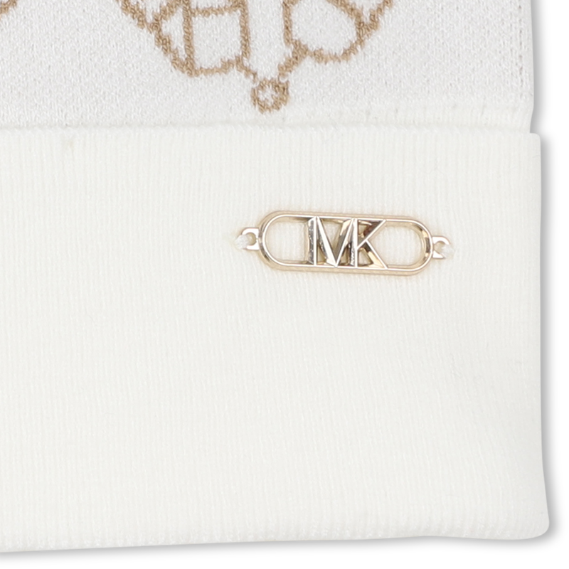 Gorro de punto con jacquard MICHAEL KORS 
                        NI&Ntilde;A
