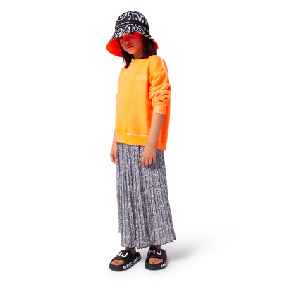 Falda de ceremonia plisada MARC JACOBS NI&Ntilde;A