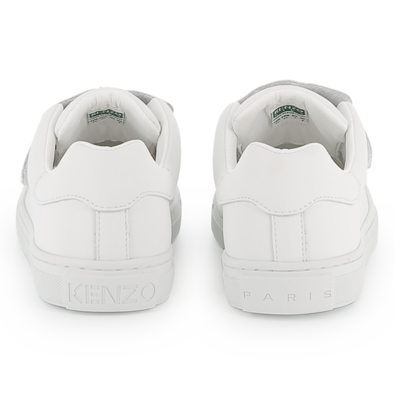 Deportivas de cuero con velcro