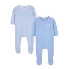 Conjunto de dos pijamas de algod&oacute;n KENZO KIDS 
                    UNISEXO
