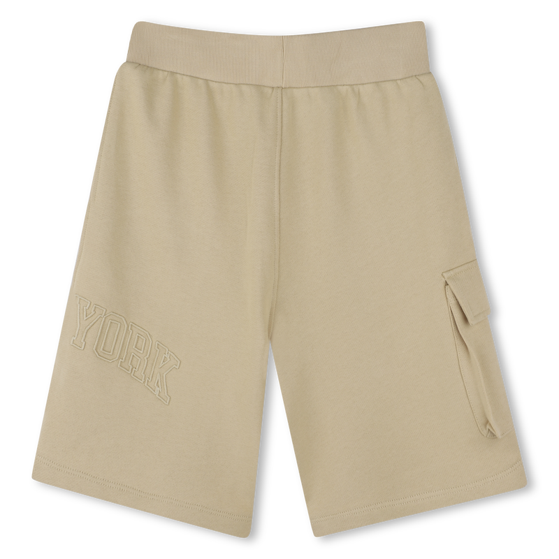 Bermudas de mulet&oacute;n de algod&oacute;n DKNY 
                        UNISEXO
