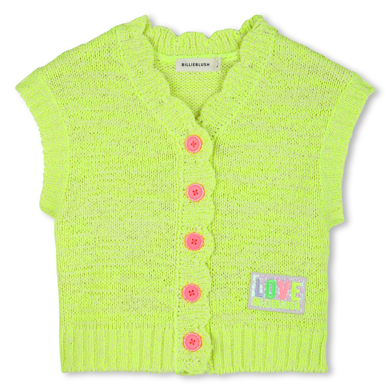 CHALECO SIN MANCHAS BILLIEBLUSH 
                        NI&Ntilde;A