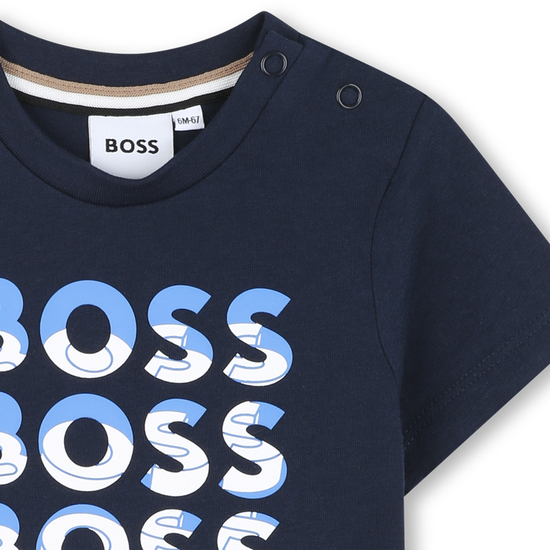 Camiseta de manga corta BOSS 
                        NI&Ntilde;O