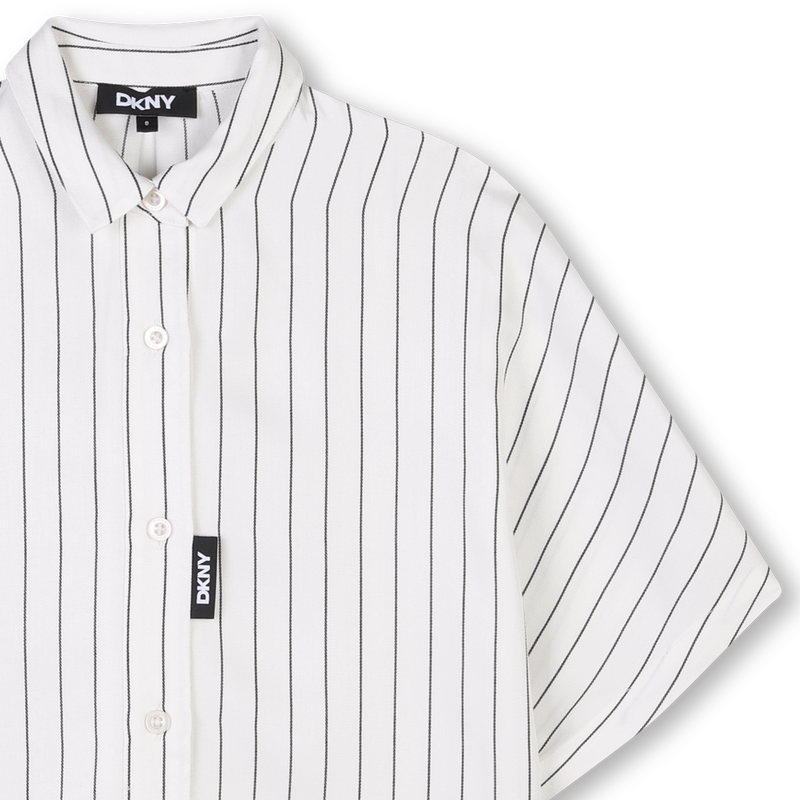 Camisa larga y holgada DKNY 
                        NI&Ntilde;A