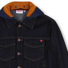 Chaqueta de mezclilla HUGO 
                    NI&Ntilde;O