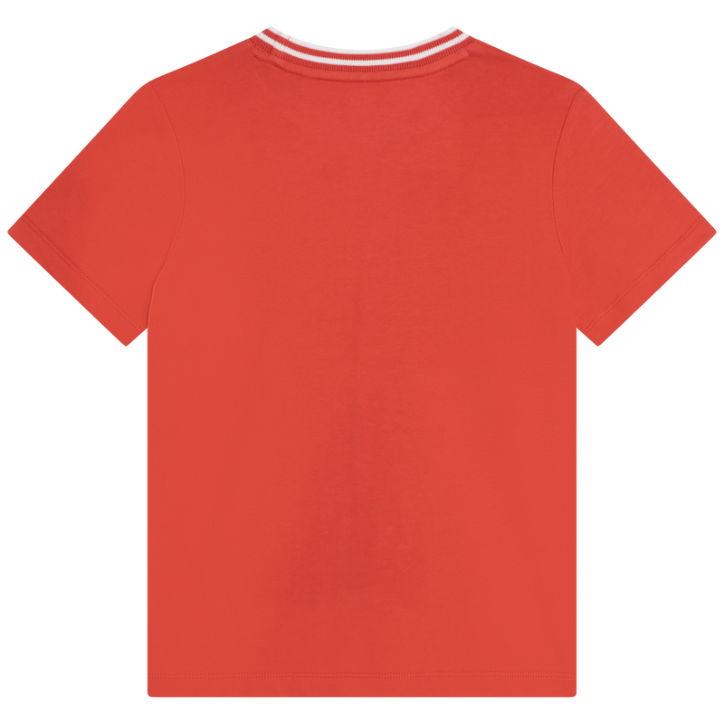 Camiseta estampada con rayas