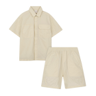 Conjunto de camisa y pantal&oacute;n corto GIVENCHY 
                    NI&Ntilde;O