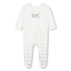 Pijama, gorro y babero algod&oacute;n MICHAEL KORS 
                    NI&Ntilde;A