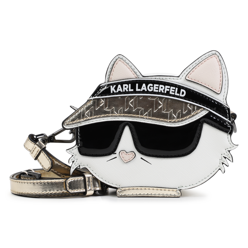 Bolso de lona revestida KARL LAGERFELD KIDS 
                        NI&Ntilde;A