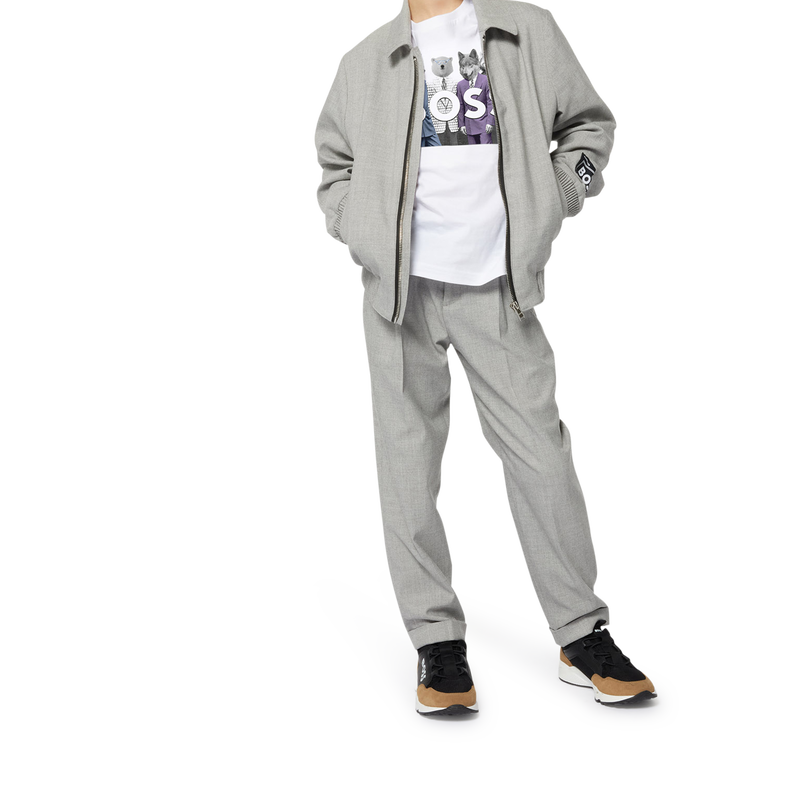 Camiseta de manga larga BOSS 
                        NI&Ntilde;O
