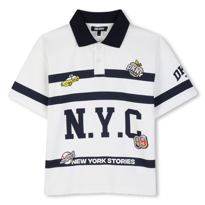 Polo de manga corta DKNY NI&Ntilde;O