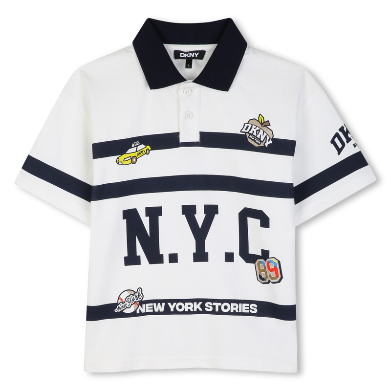 Polo de manga corta DKNY 
                        NI&Ntilde;O