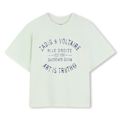 CAMISETA DE MANGA CORTA ZADIG & VOLTAIRE NI&Ntilde;O