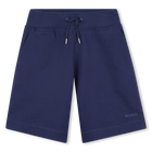 Bermudas de ch&aacute;ndal de mulet&oacute;n HUGO 
                    NI&Ntilde;O