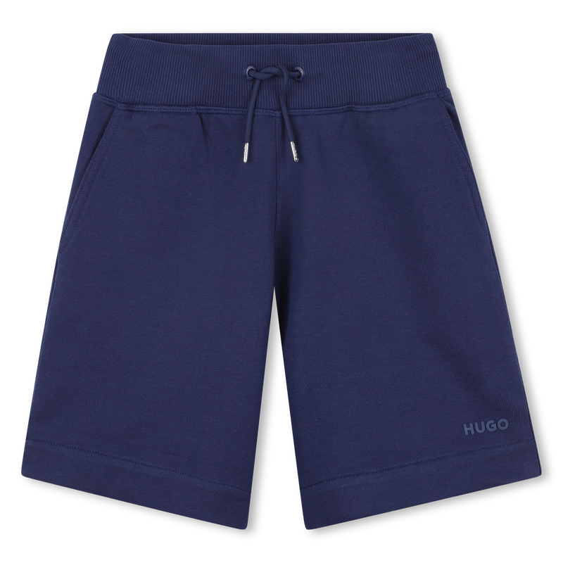 Bermudas de ch&aacute;ndal de mulet&oacute;n HUGO 
                        NI&Ntilde;O