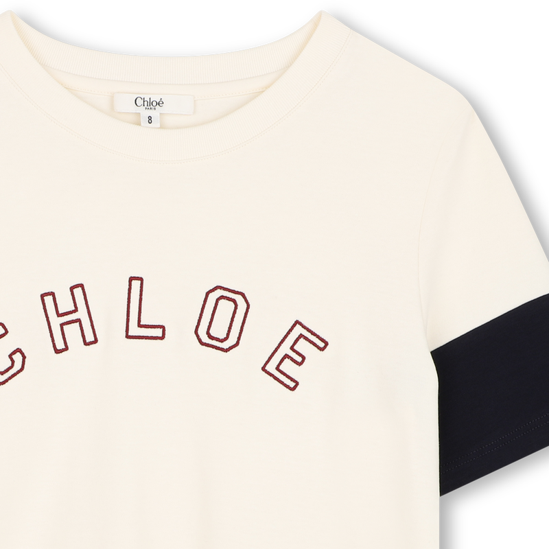 Camiseta de mangas cortas CHLOE 
                        NI&Ntilde;A