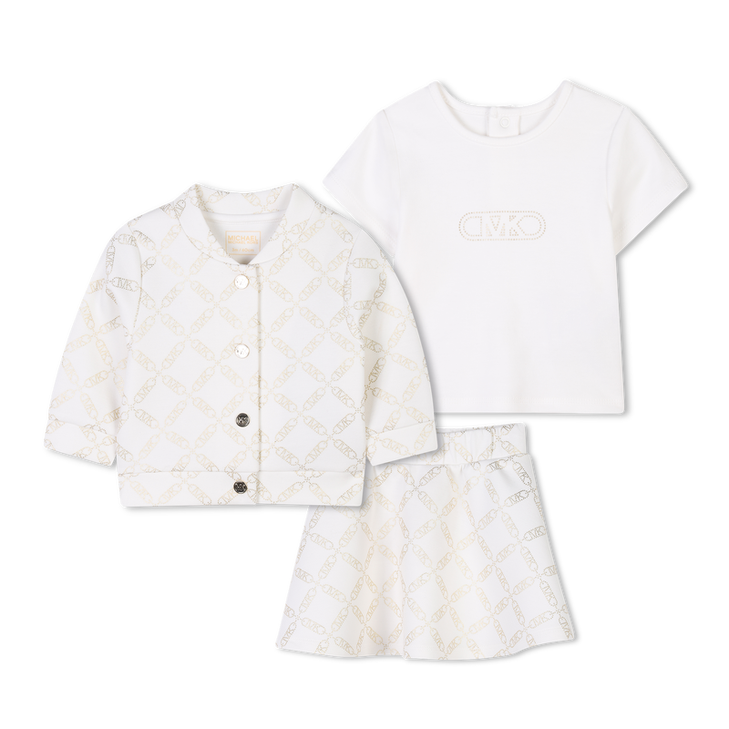 Conjunto de gala de 3 piezas MICHAEL KORS 
                        NI&Ntilde;A