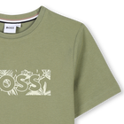 Camiseta algod&oacute;n manga corta BOSS 
                    NI&Ntilde;O