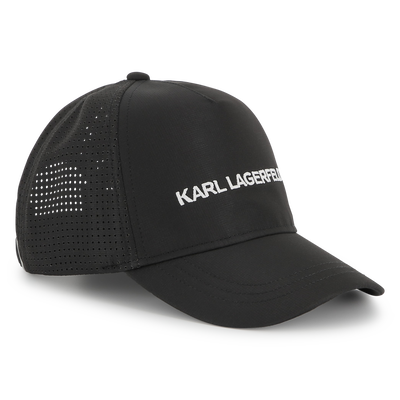 Gorra bordada ajustable KARL LAGERFELD KIDS NI&Ntilde;O