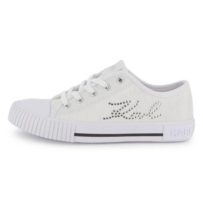 ZAPATILLAS CON CORDONES KARL LAGERFELD KIDS NI&Ntilde;A